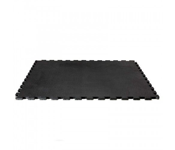 Gulvflis i helgummi 17 mm puzzlesystem basisplate forside