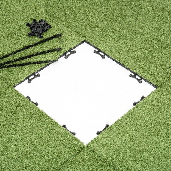 Detaljbilde av Gummigulv koblingsstykke for Rubber Tile System