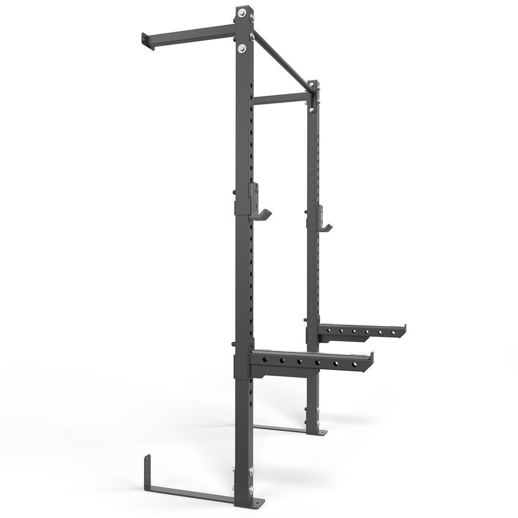 Detalj av hull og ramme på Half Rack 210 cm, 60x60 mm ramme