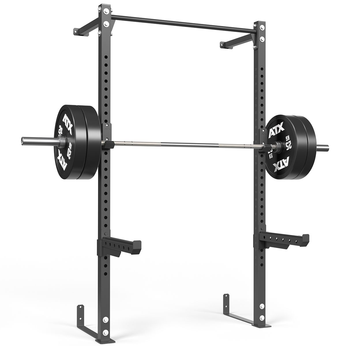 Half Rack 210 cm, 60x60 mm ramme, 250 kg belastning forfra