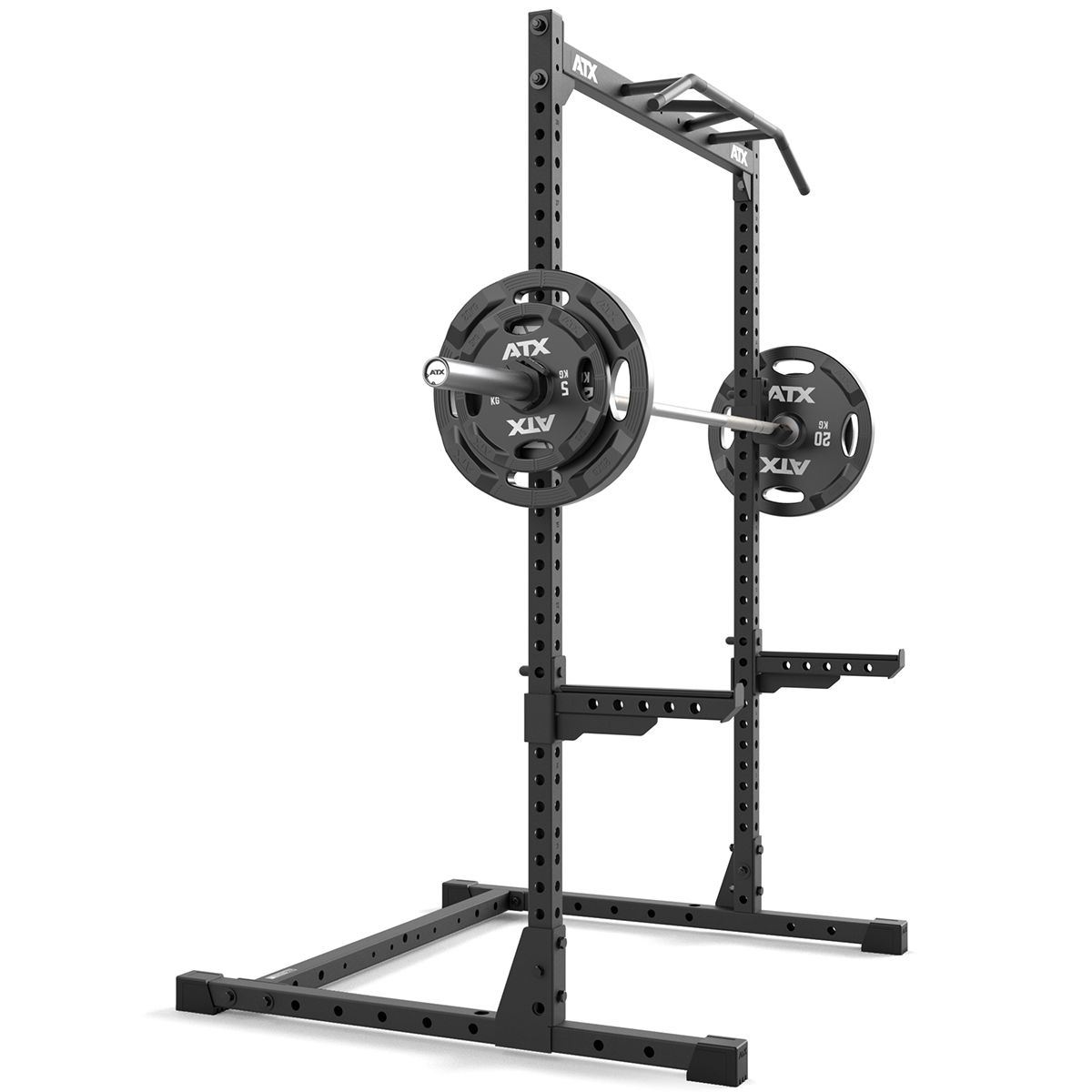 Half Rack 510 høyde 195 cm belastning 500 kg Series 500 montert i treningsrom