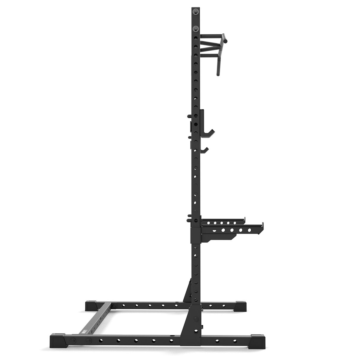 Half Rack 510 høyde 195 cm belastning 500 kg Series 500 nærbilde av pulverbekjettet overflate