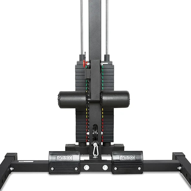 Half Rack 620 komplettsystem med lat pulldown stack weight - ATX