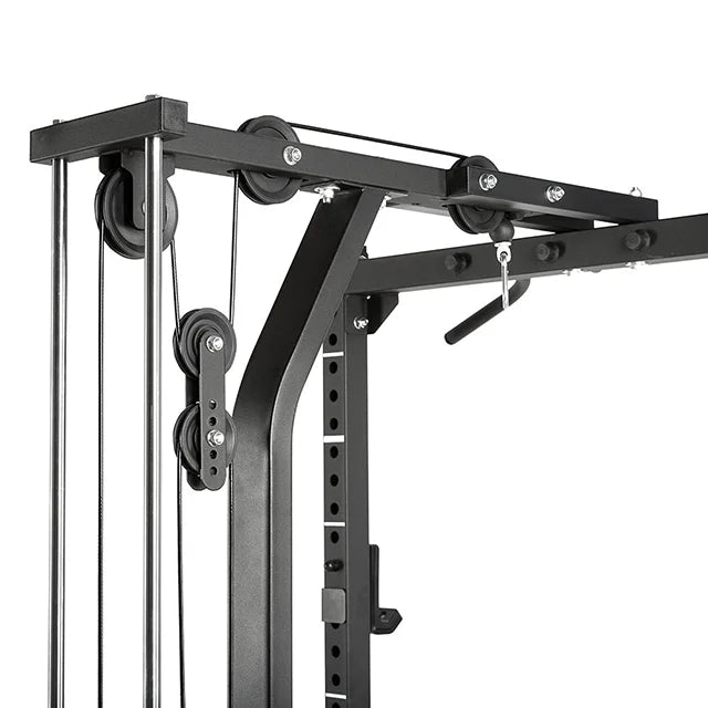Detalj av lat pulldown plate load på Half Rack 620 komplettsystem med lat pulldown plate load - ATX