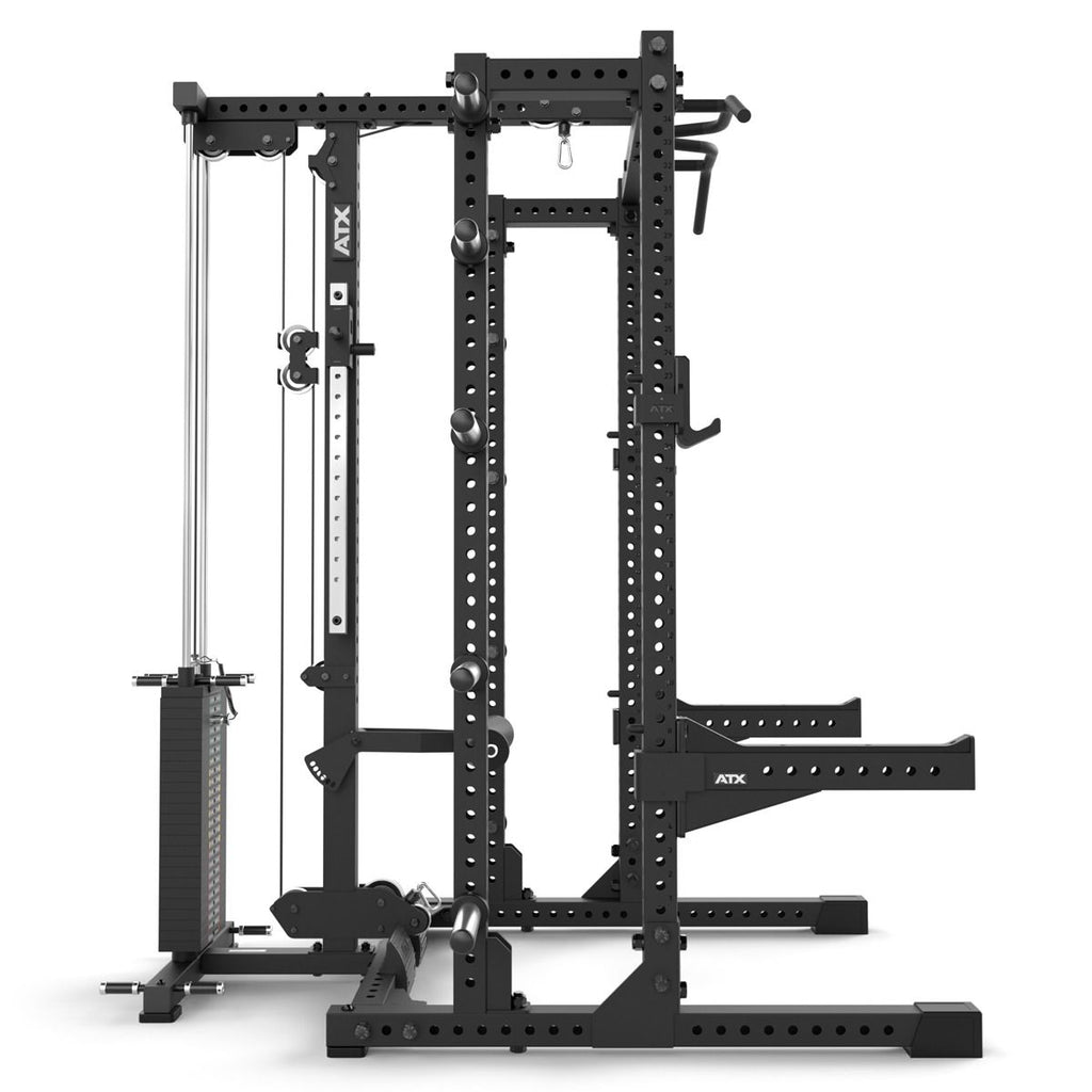 Lat pulldown vektstabel på Half Rack 780 med extension