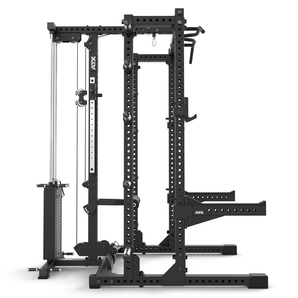 Lat pulldown vektstabel på Half Rack 780 med extension