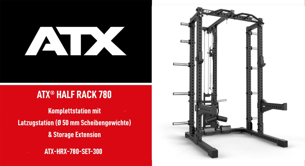 Detalj av profilstålramme på Half Rack 780 komplettstasjon