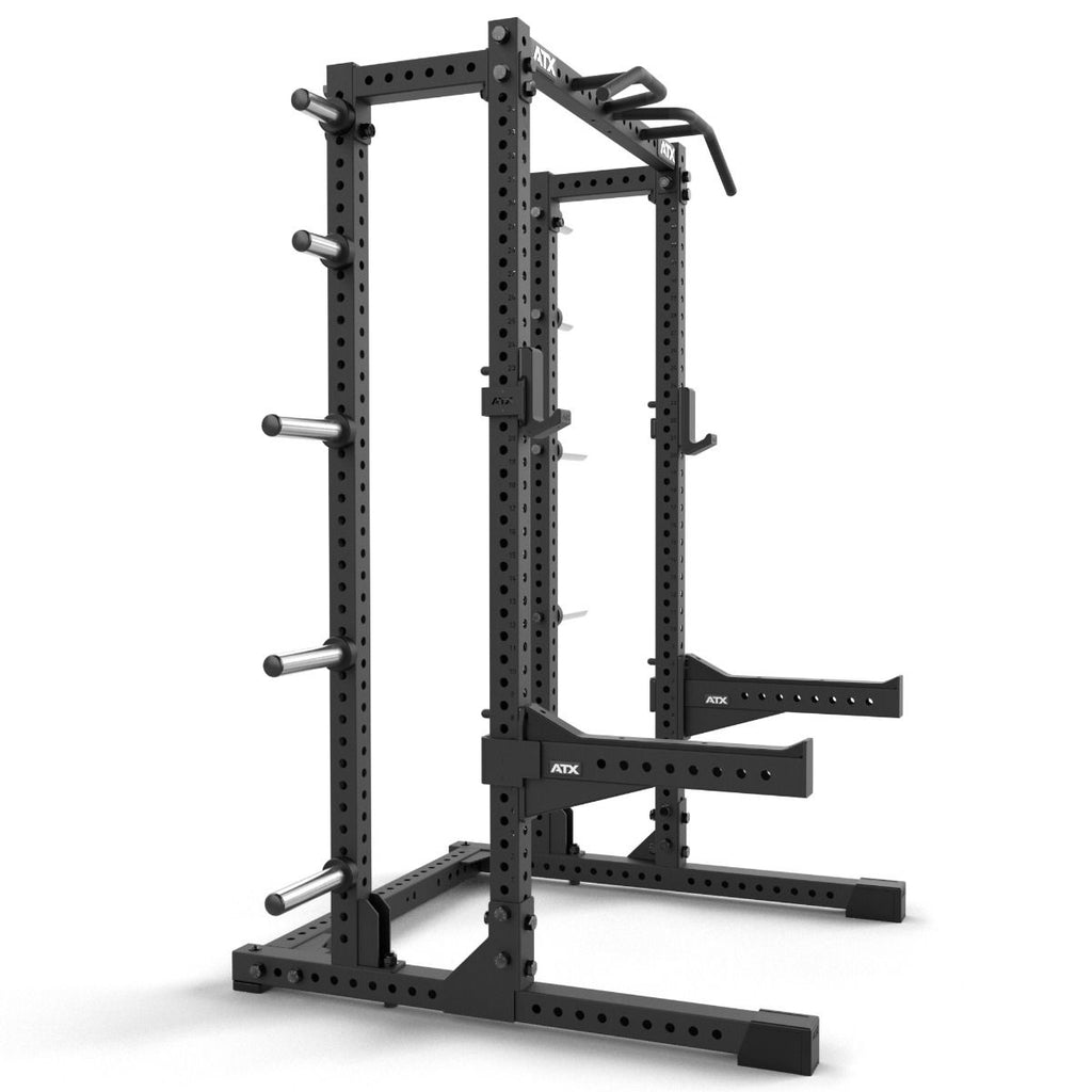 Detalj av Half Rack 780 med utvidelse 129 kg 70x70 mm ramme