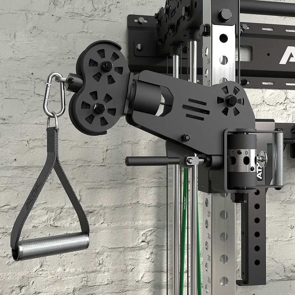 Half Rack med kabeltrekk 2 x 90 kg pinnevekter veggmontert - ATX