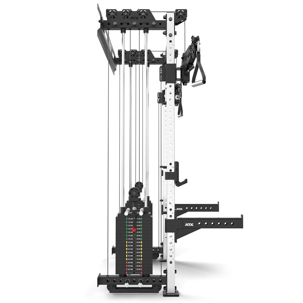 Half Rack med kabeltrekk 2 x 90 kg pinnevekter veggmontert - ATX