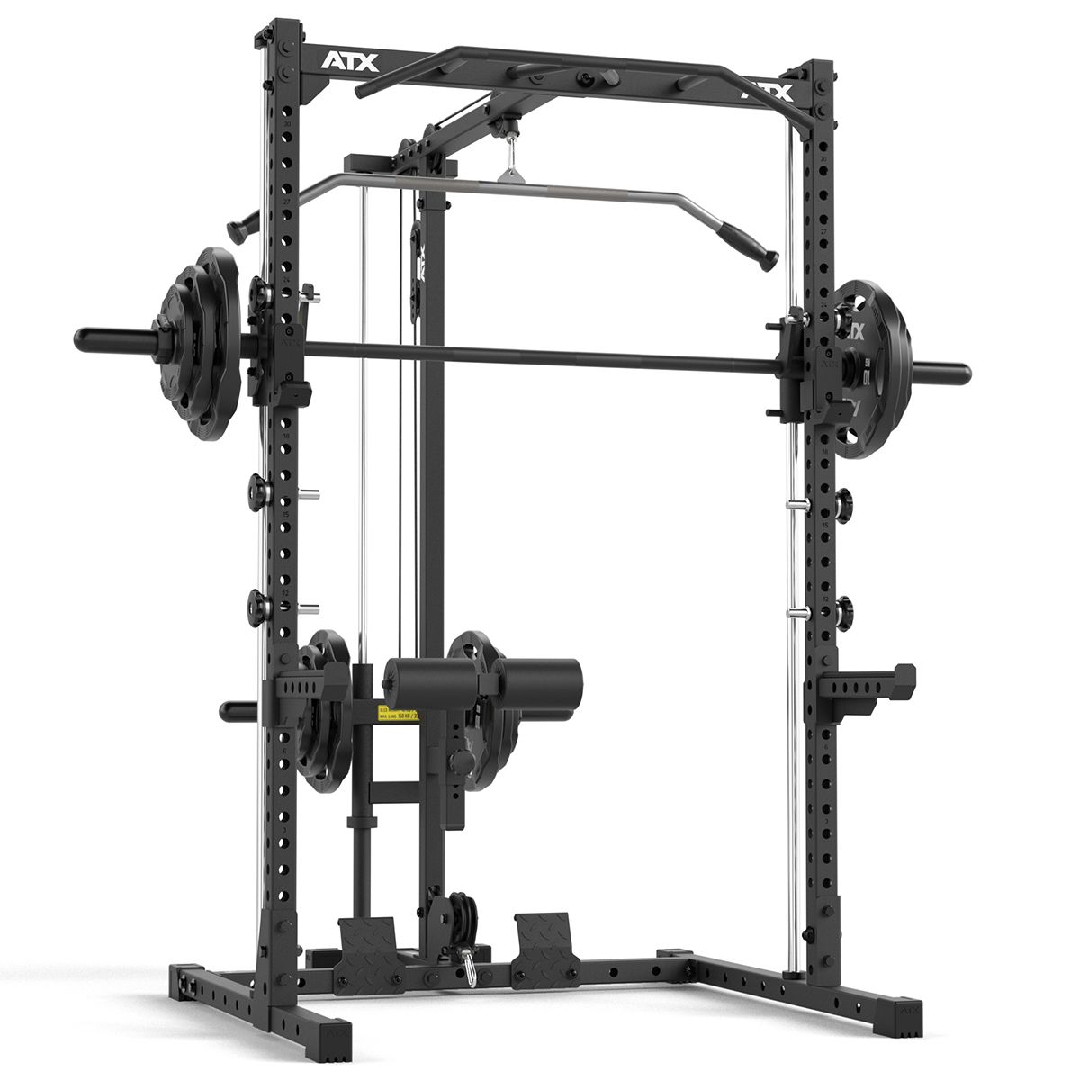 Half Rack komplettsett 510 med lat pulldown plate load bakside