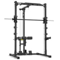 Half Rack komplettsett 510 med lat pulldown plate load front