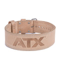 Heavy Weight Lifting Belt ekte lær 10,5 cm str. L forfra