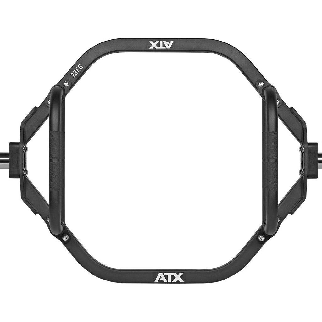 Detalj av Hex Bar XL 23 kg maks 300 kg gripdiameter 32 mm grep