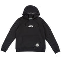 Hoodie 85 % bomull størrelse S svart - ATX forfra