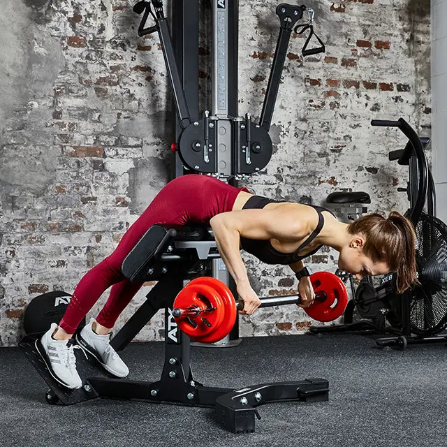 Hyperextension ryggtrener 45° for korsrygg og sete - ATX