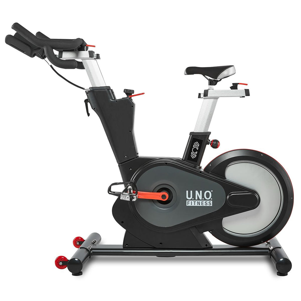 Innendørssykkel IC1000 64,5 kg maks bruker 150 kg detalj av setet