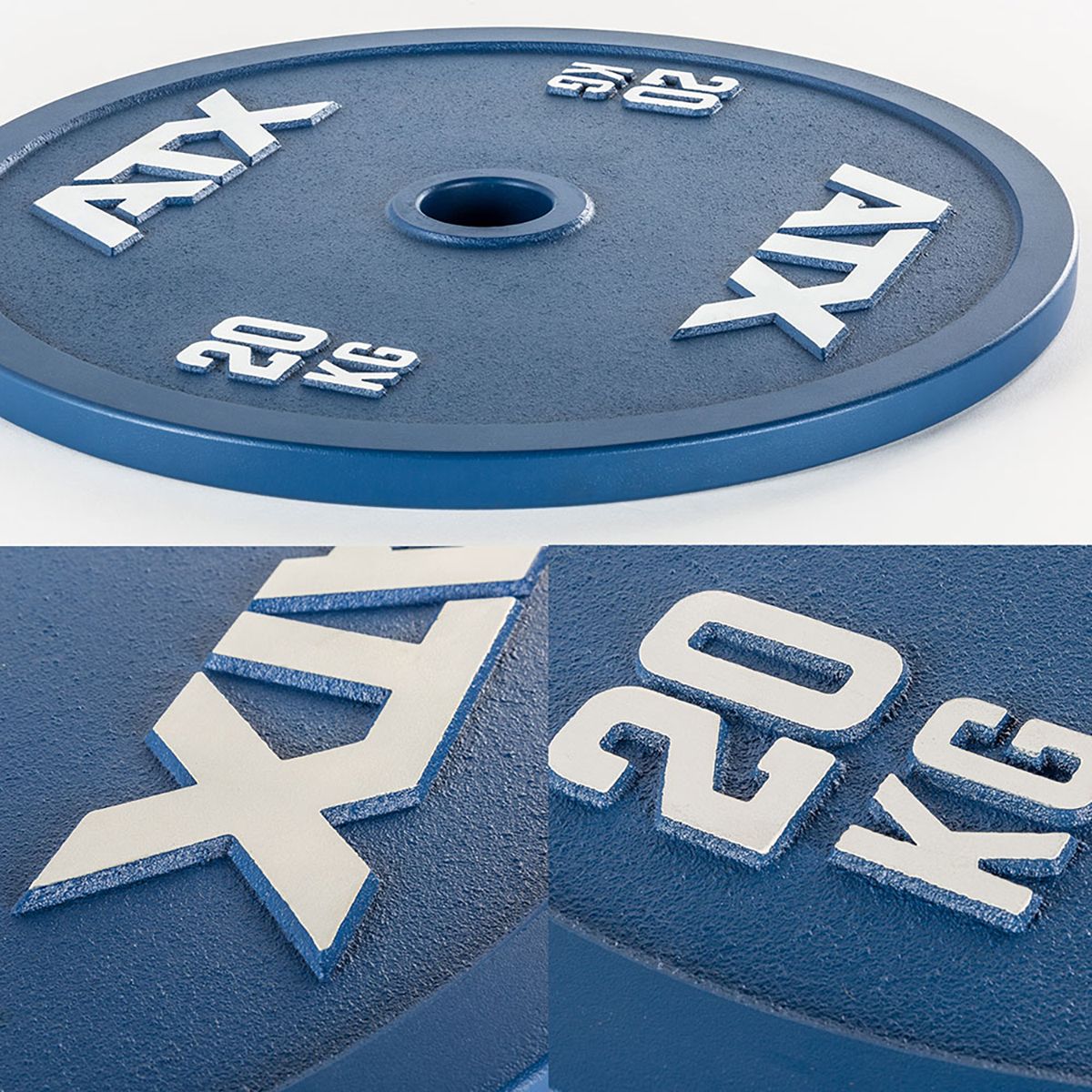 Montert IPF powerlifting vektsett 185 kg med stang og skiver