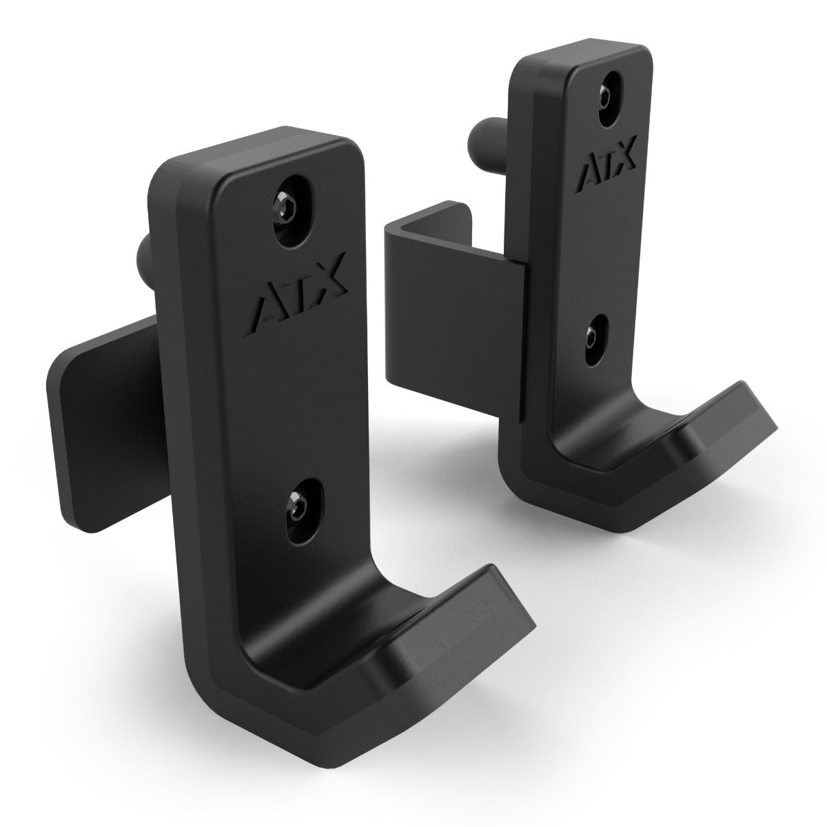 J-Hooks MPX-500 stål 10 mm 400 kg belastning per par forfra