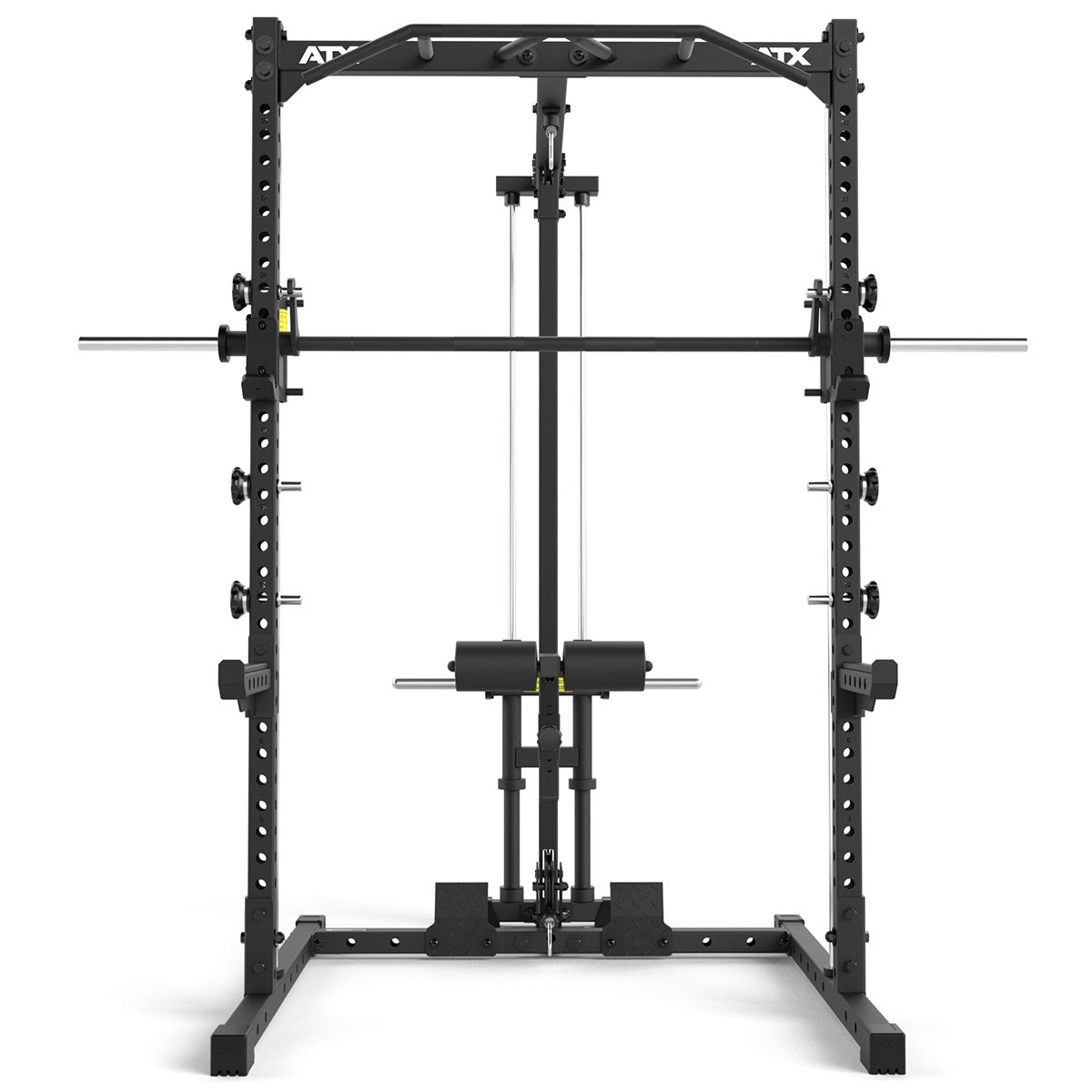 J-Hooks og Spotter-Arms på Half Rack komplettsett 510