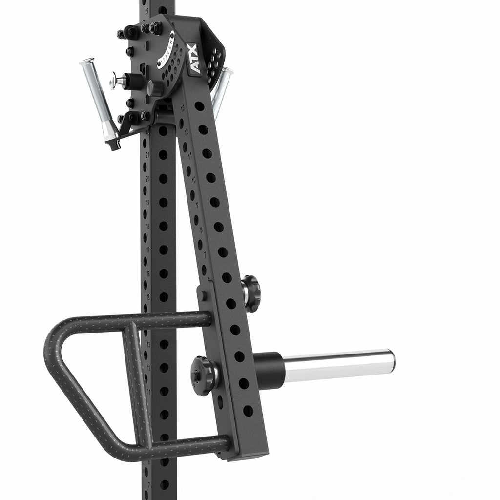 Nærbilde av grep på Jammer Arms RX-600 60x60 mm 300 kg kapasitet 50 mm hylse