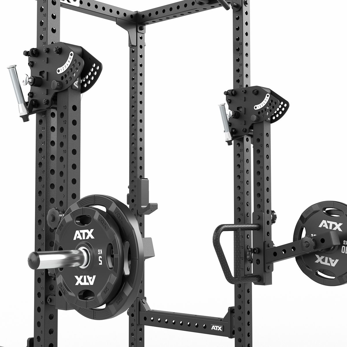 Jammer Arms RX-600 60x60 mm 300 kg kapasitet 50 mm hylse med pulverbekledning