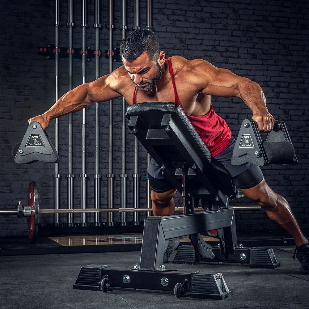 ATX Delta Dumbbell håndvekter 4-26 kg ergonomisk design - ATX