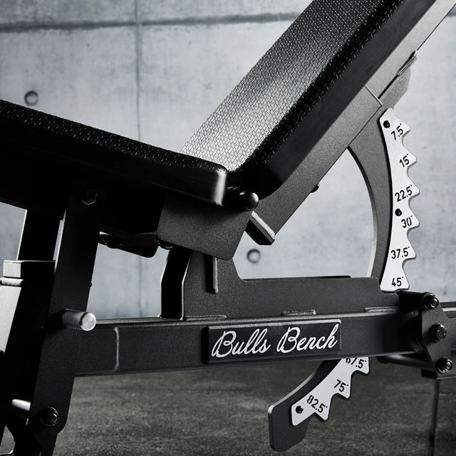 Justerbar treningsbenk Bulls Bench 600 kg kapasitet justering