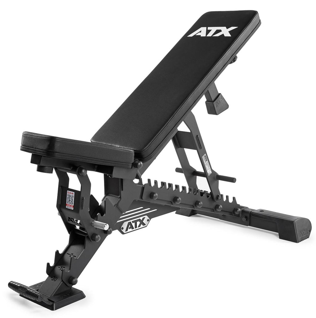 Sideprofil av justerbar treningsbenk FID-102