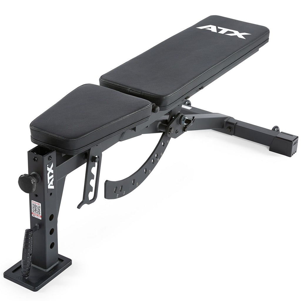 Justerbar treningsbenk MBX-520 350 kg 9-pos ryggstøtte bakside
