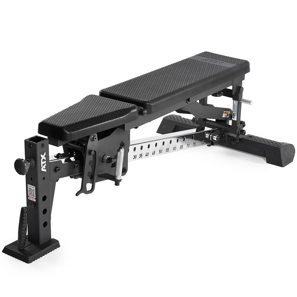 Justerbar treningsbenk RAS-PU 500 kg bakside