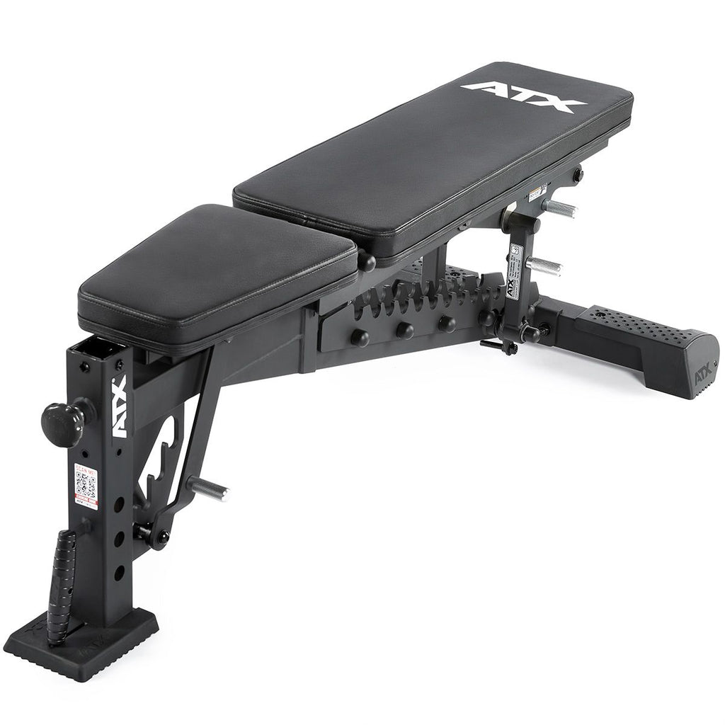 Justerbar treningsbenk Ultimate 500 kg 14-pos ryggstøtte - ATX bakside