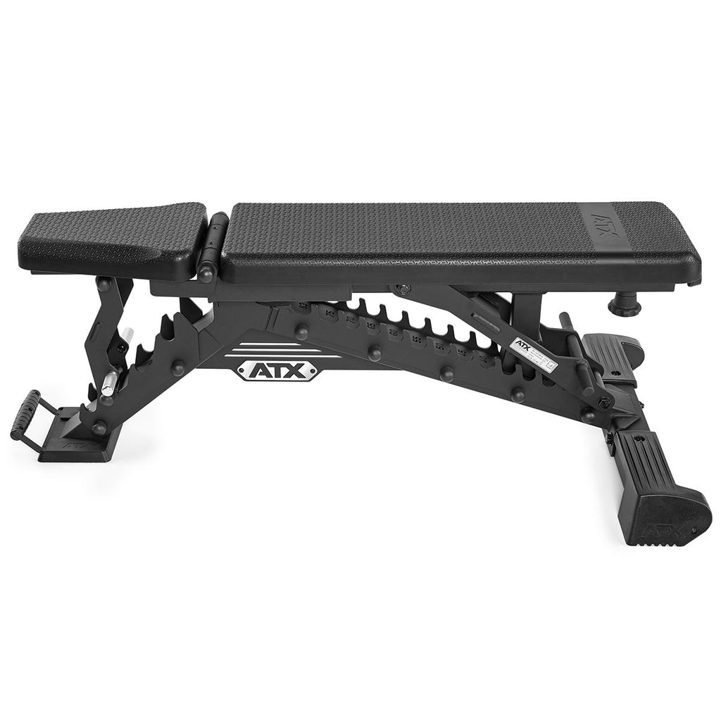 Detalj av justerbar treningsbenk Warrior PU 500 kg 48 kg