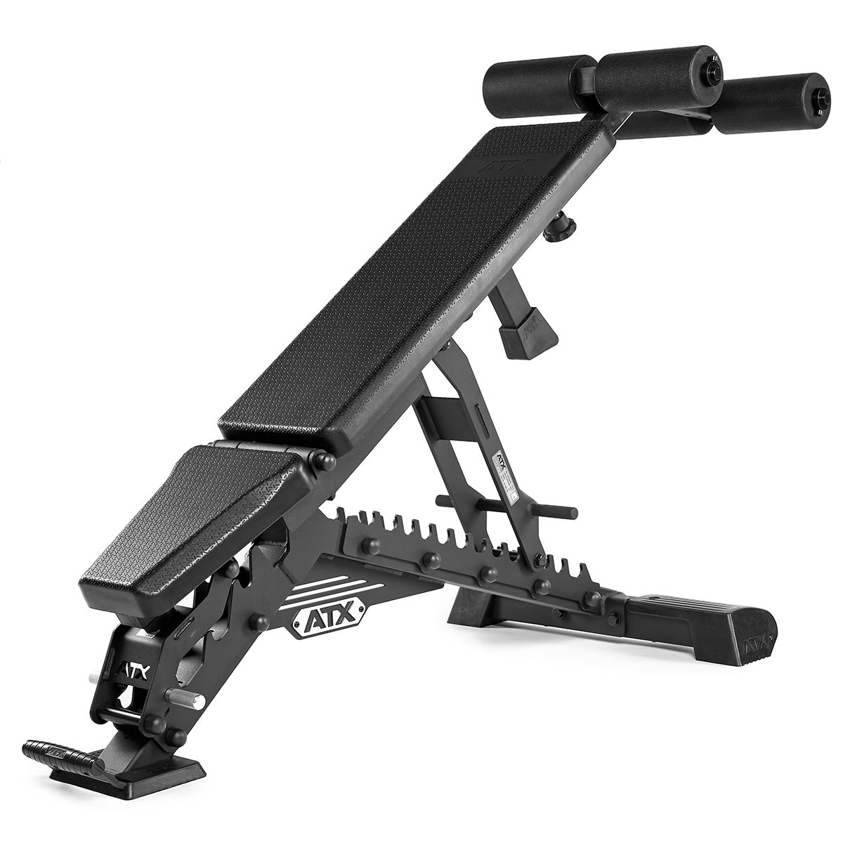 Justerbar treningsbenk Warrior PU med polstring - ATX