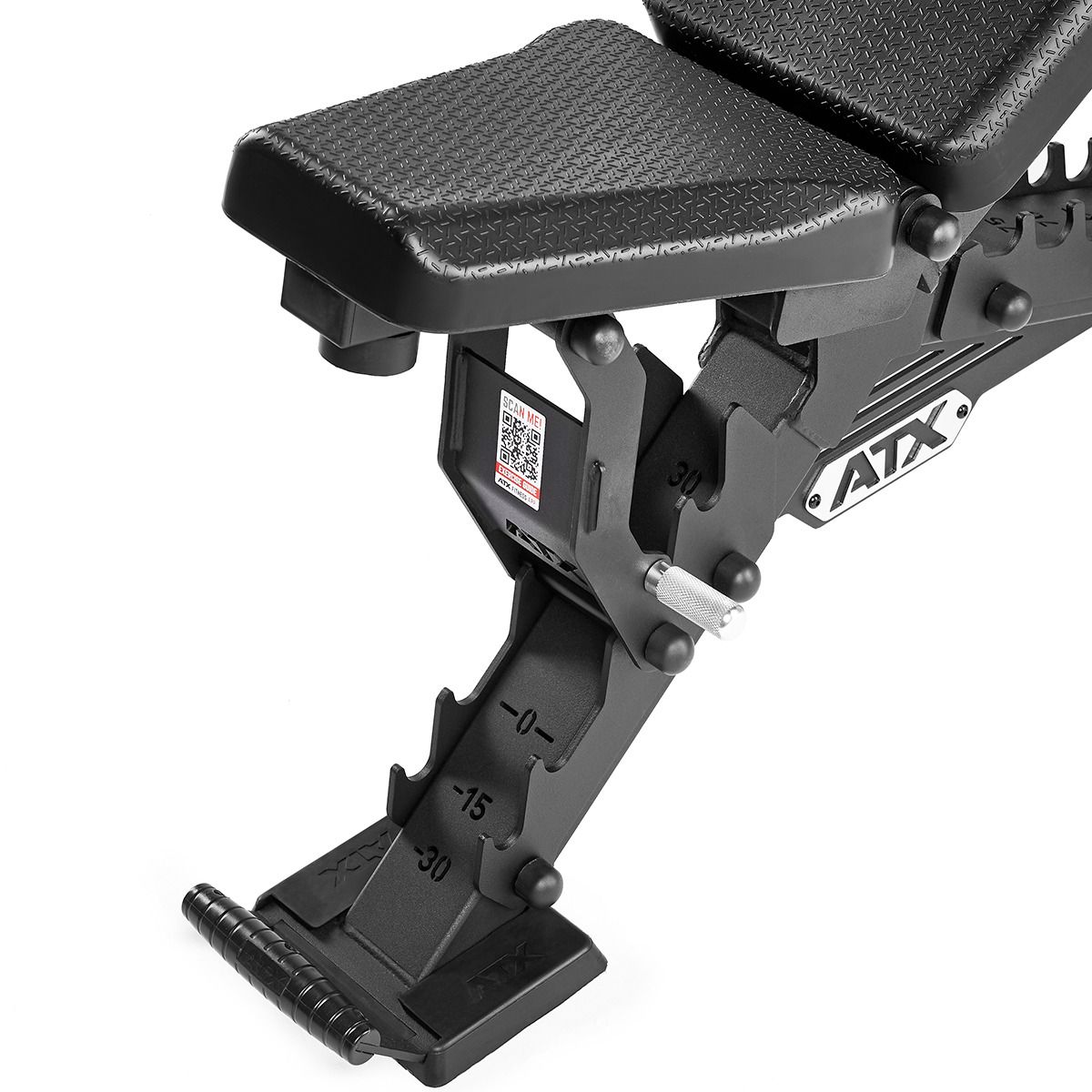 Justerbar treningsbenk Warrior Slim skråbenk - ATX