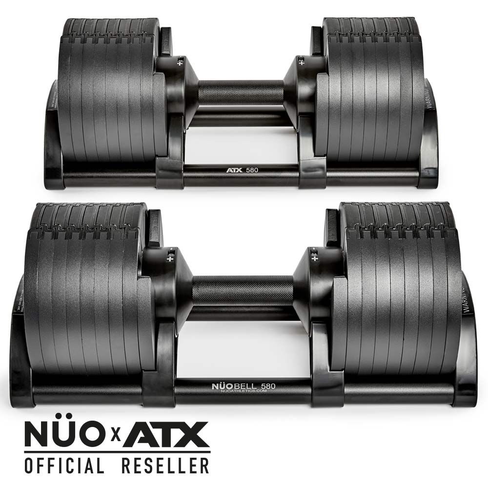 Justerbare håndvekter Nüobell® Heavy Weight forfra