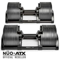 Justerbare håndvekter Nüobell® Heavy Weight forfra