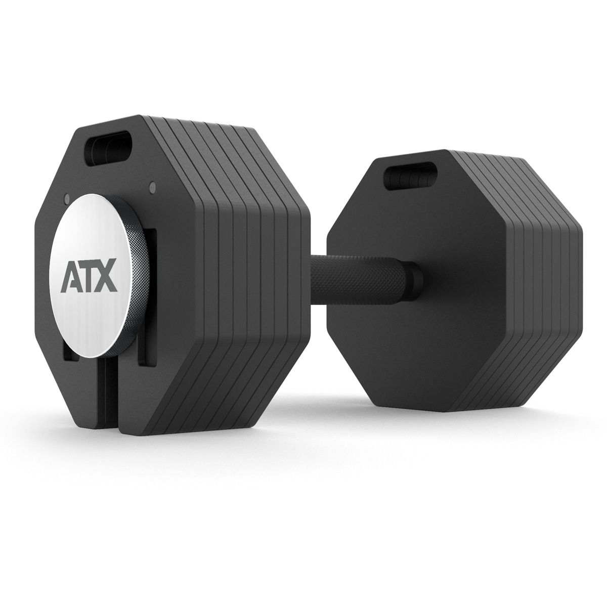 Justerbare håndvekter Octa 2 x 36 kg inkl. oppbevaringsstativ - ATX