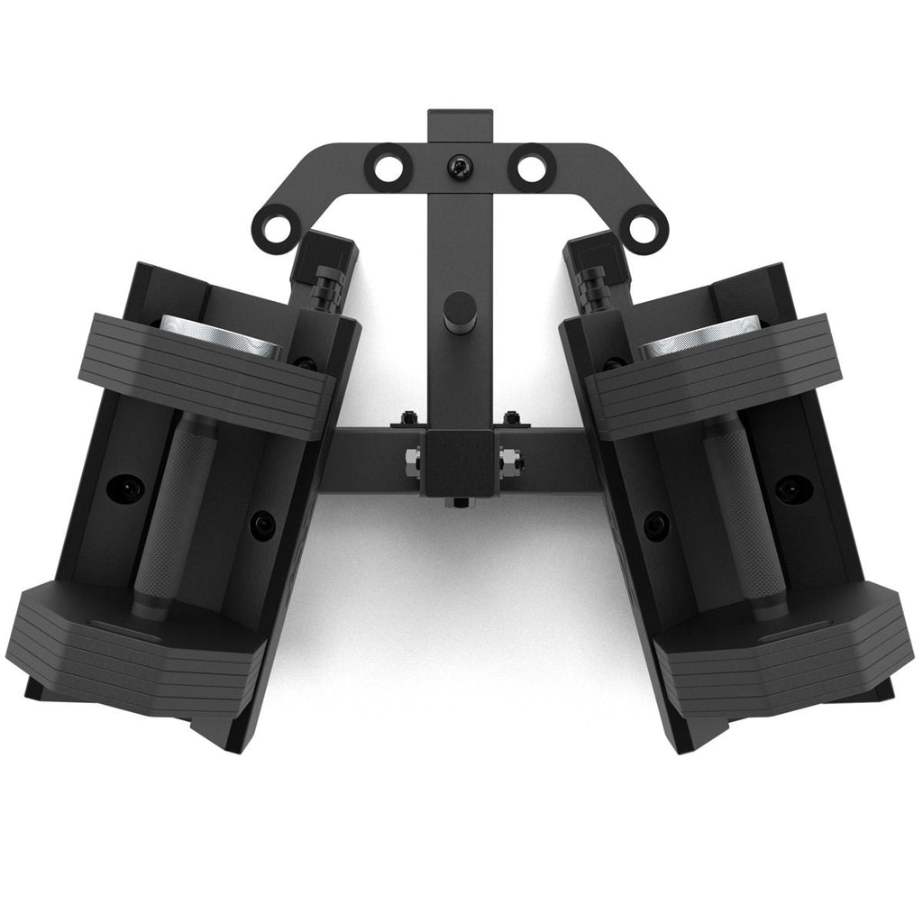 Detalj av grep på Justerbare håndvekter Octa-Dumbbells 2 x 24 kg
