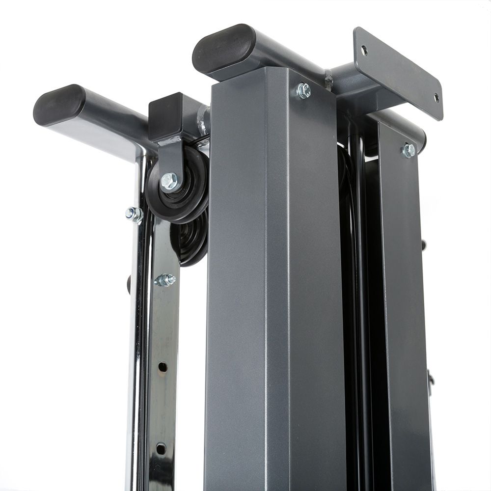 Kabelapparat med trinse 222 cm høyde 118 kg base