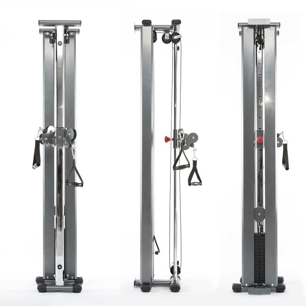 Kabelapparat med trinse 222 cm høyde 118 kg ramme