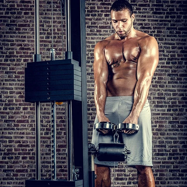 Kabelhåndtak med roterende feste 20 cm - Megafitness Shop