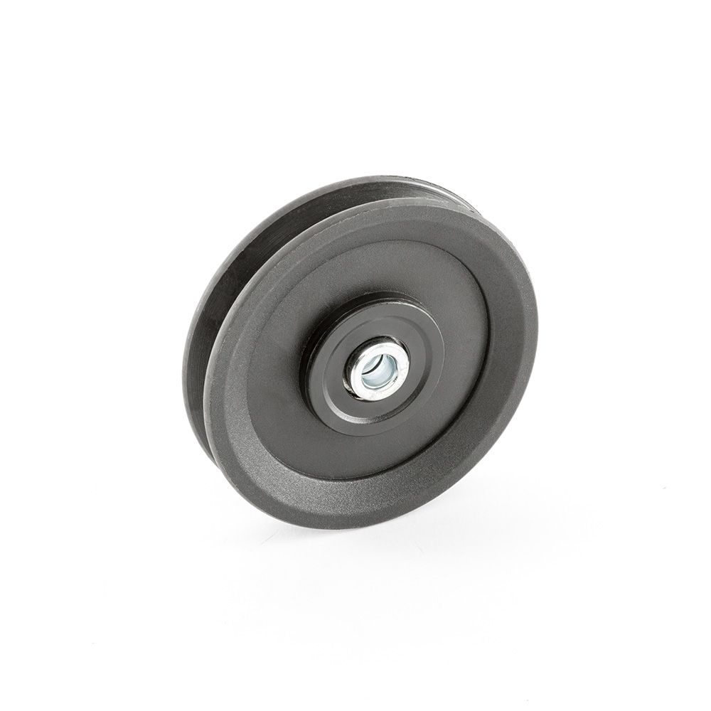 Kabeltrille ø 115 mm i kunststoff, 22 mm bredde forfra
