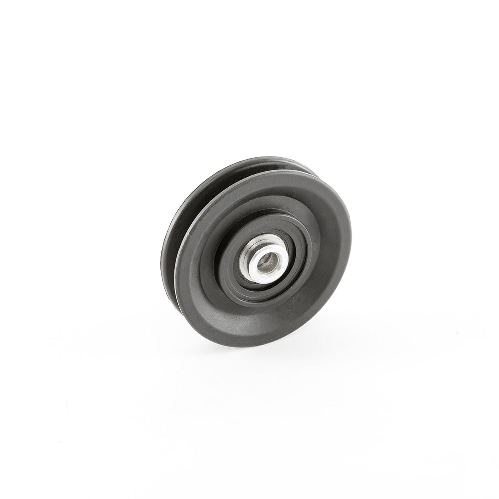 Kabeltrille ø 90 mm i kunststoff, 22 mm bredde forfra