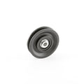 Kabeltrille ø 90 mm i kunststoff, 22 mm bredde forfra