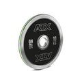 Kalibrert stålskive 10 kg powerlifting 50 mm ø324 mm front