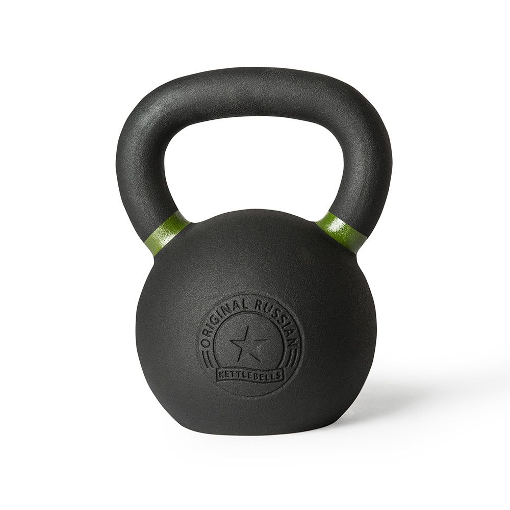 Kettlebell 24 kg støpejern grep 38 mm forfra