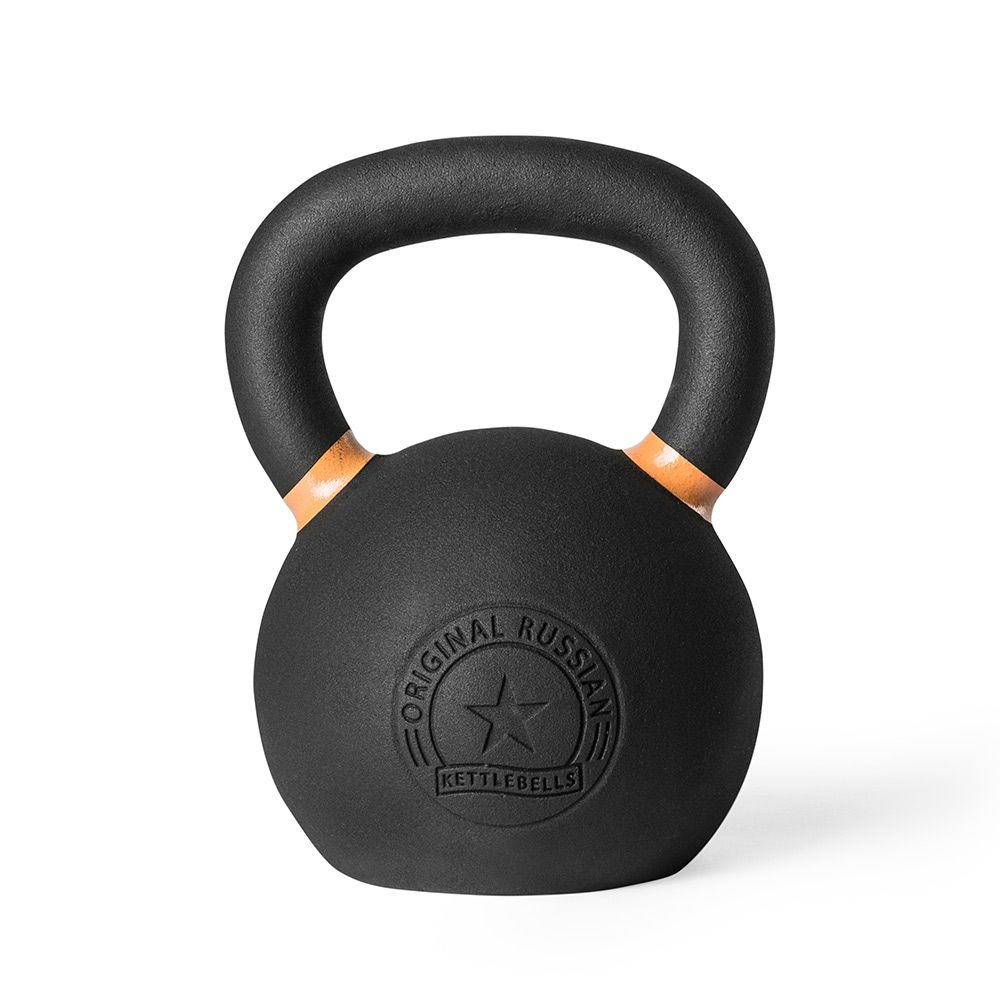 Kettlebell 28 kg støpejern grep 38 mm forfra
