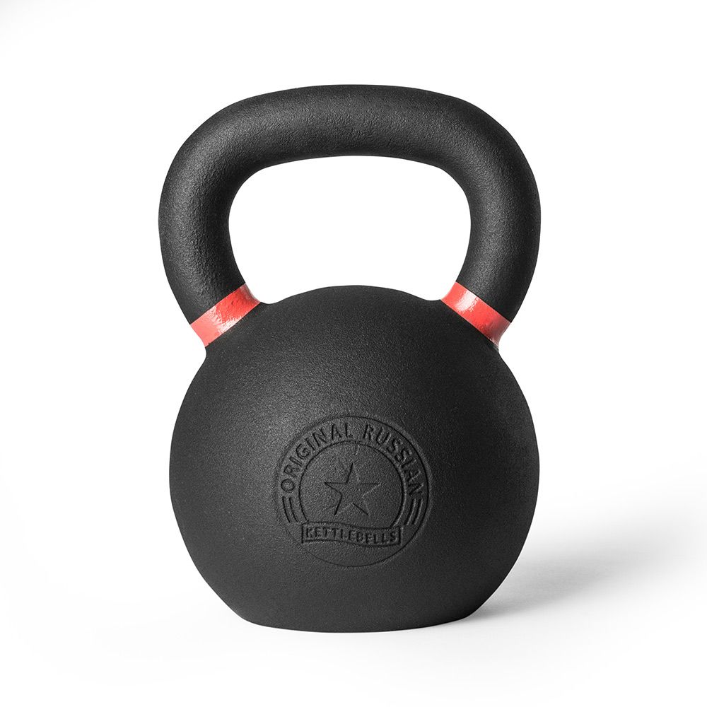 Kettlebell 32 kg støpejern grep 38 mm forfra