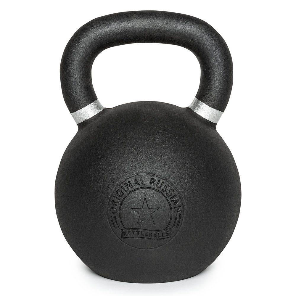 Kettlebell 44 kg støpejern grep 38 mm forfra